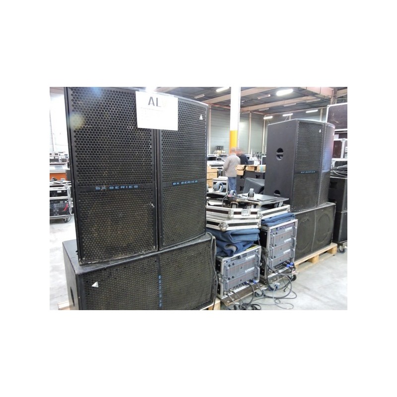 SX18 + SX SUB ADAMSON + AMP SX18 + SX SUB ADAMSON + AMP