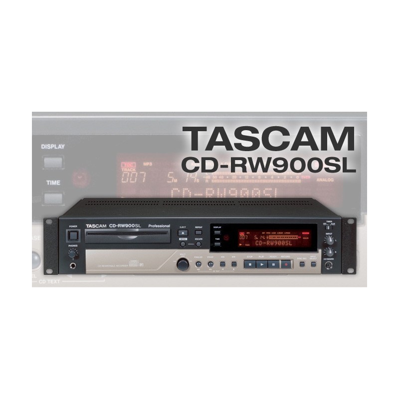 REPRODUCTOR DE CD TASCAM CD RW900SL