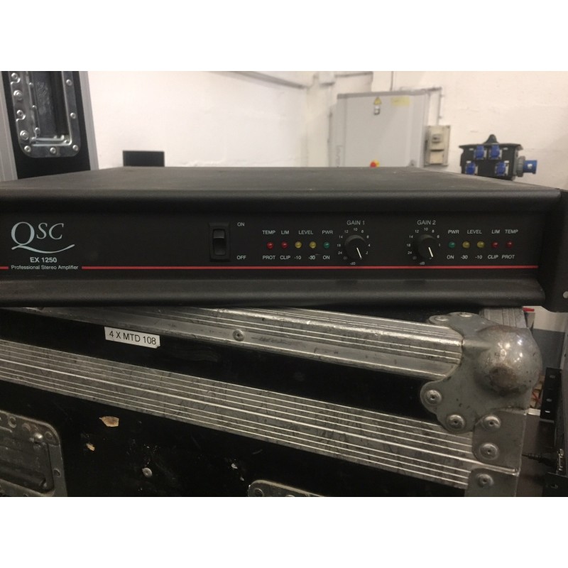 AMPLIFICADOR EX 1250 QSC