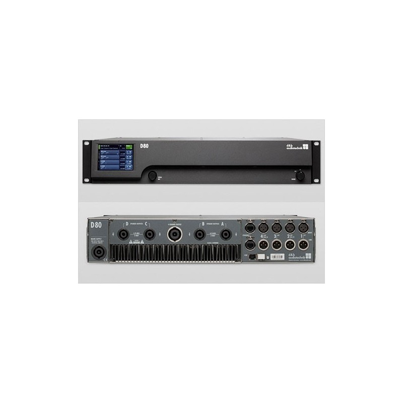 D80 AMPLIFICATEUR D&B