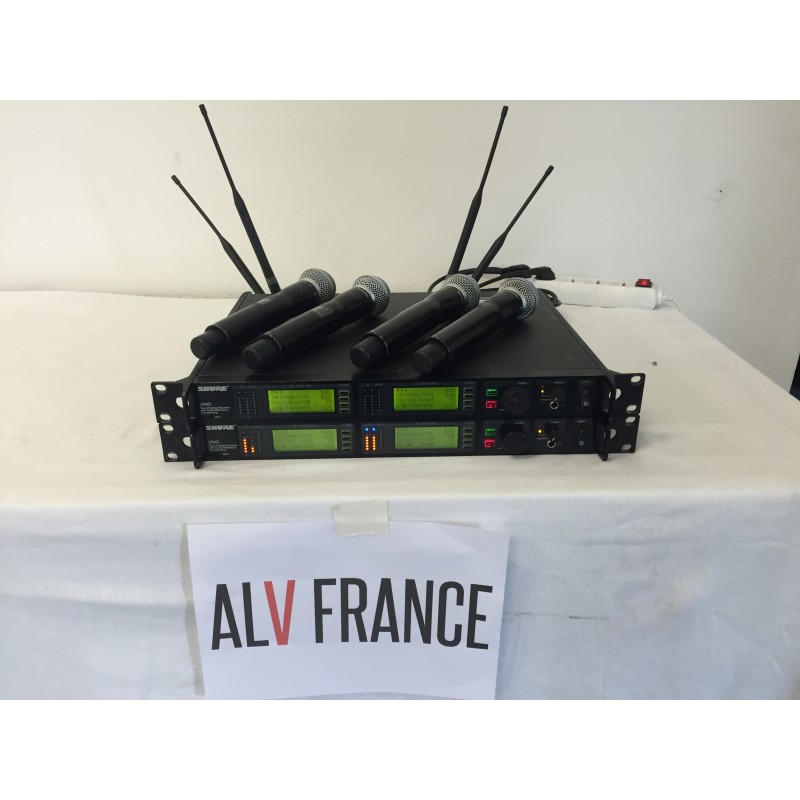 KIT HF UR4D + UR2 BETA 58 SHURE KIT HF UR4D + UR2 BETA 58 SHURE