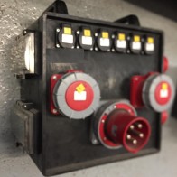 AR63 ARMOIRE IN 63AT / OUT 2x32AT + 4x32AM