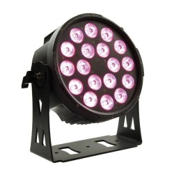 225400 STARWAY SLIMKOLOR 18 10 UHD - Proyector de 18 LED de 10 W RGBWA + UV