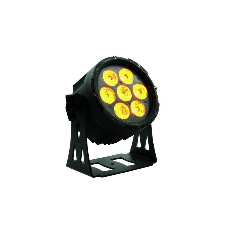 2254 10 STARWAY SLIMKOLOR 7 10 UHD - Proyector de 7 LED de 10 W RGBWA + UV