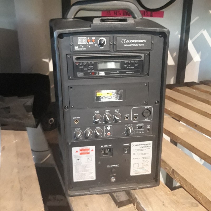 SISTEMA DE SONIDO 120W + CD + HF PRINCIPAL SPRINTER120 AUDIOFONIA