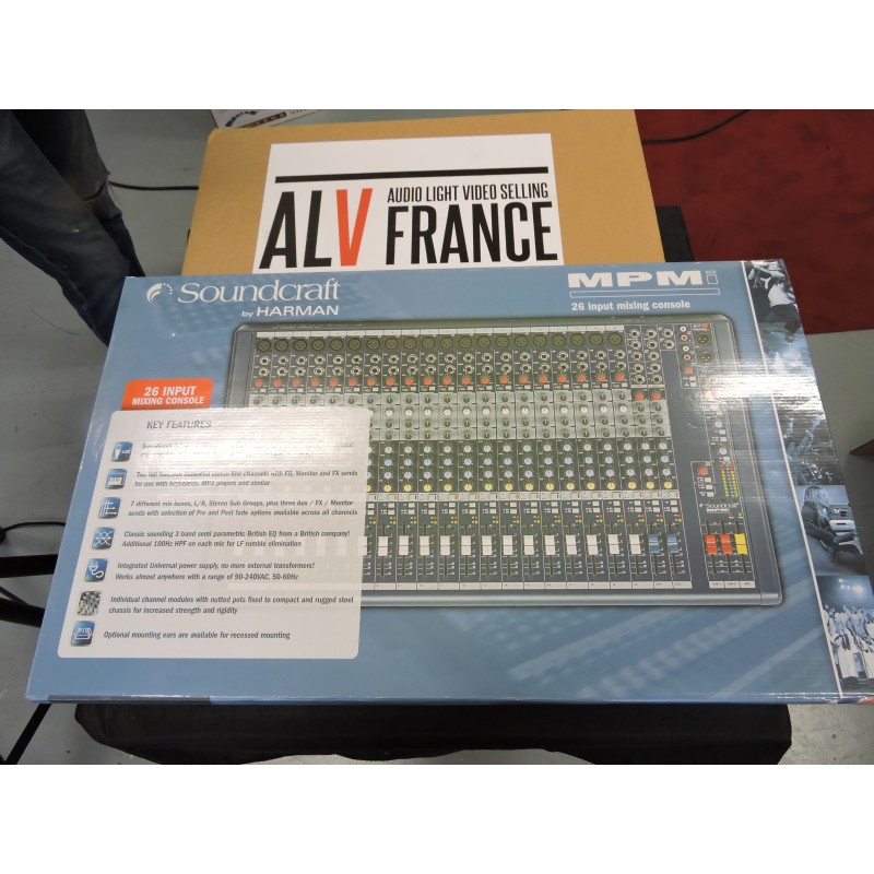 CONSOLA MPMI 20 SOUNDCRAFT 
