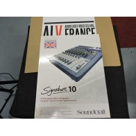 SIGNATURE 10 CONSOLE SOUNDCRAFT 