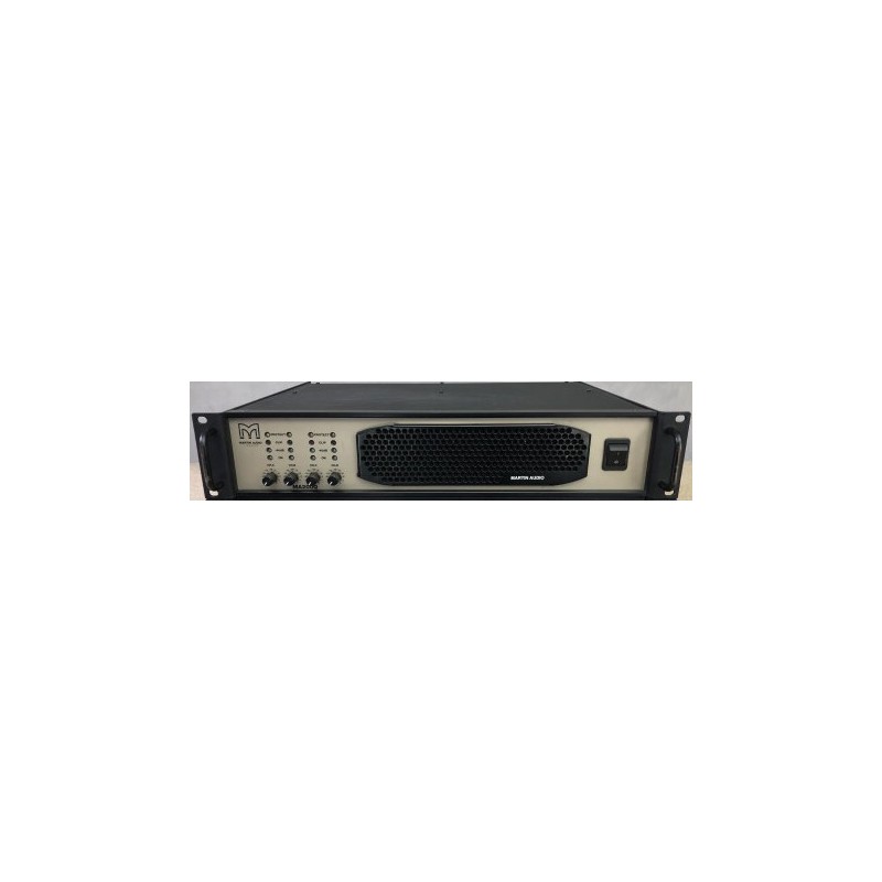 AMPLIFICADOR MA200Q 4x200w 4 ohmios MARTIN AUDIO