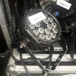 CINETEC PAR A LED RGBW (LOTE DE 6)