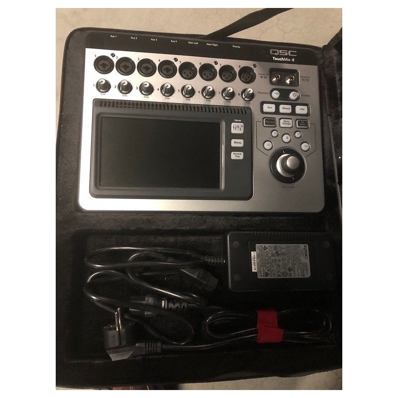 TOUCH MIX-8 CONSOLE NUMERIQUE QSC TOUCH MIX-8 CONSOLE NUMERIQUE QSC
