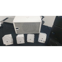 MM4XP + MM 10 BLANCO ALTAVOZ + MEYER SOUND AMPLIFICADO SUB