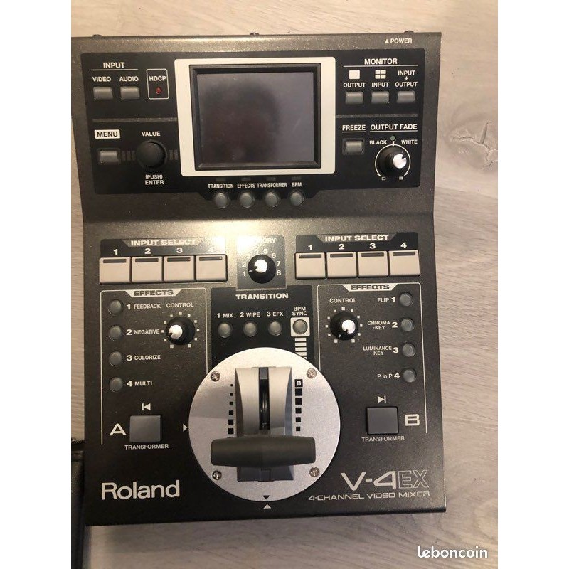 V4EX REGIE VIDEO ROLAND 