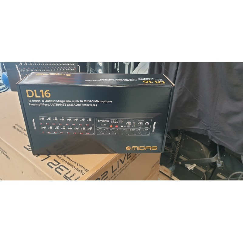 DL16 STAGE BOX  MIDAS 