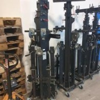 ALT600 + T pour pont - Pied a treuil hauteur : 6.00m - Charge Max : 250Kg ASD -