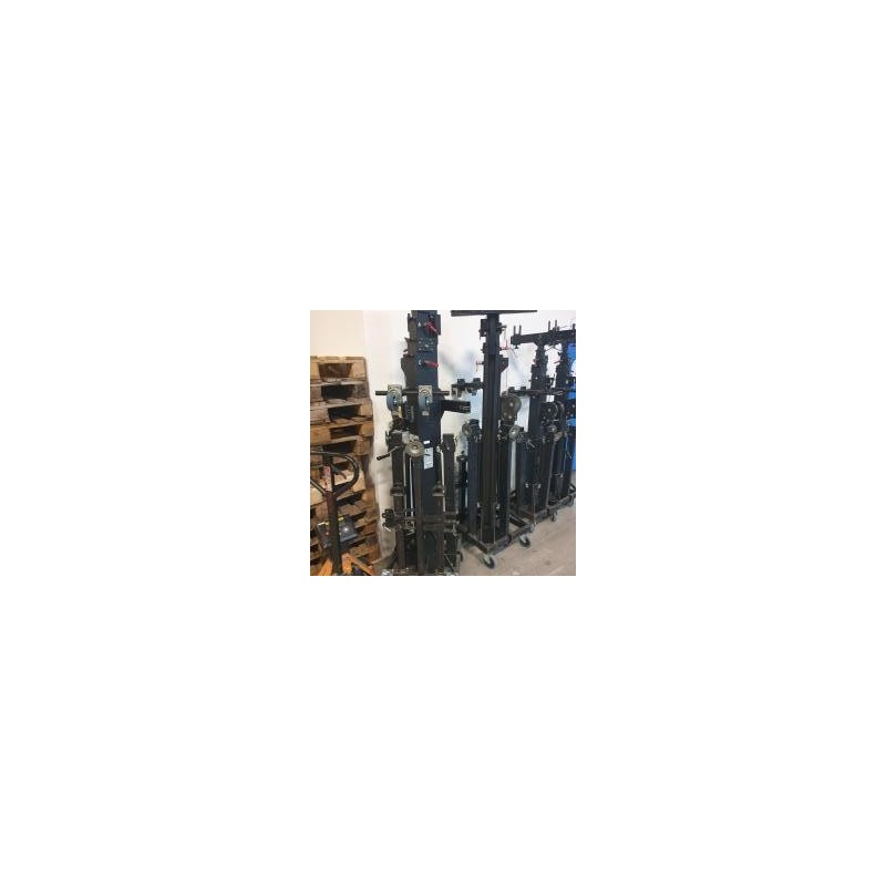 ALT600 + T pour pont - Pied a treuil hauteur : 6.00m - Charge Max : 250Kg ASD -