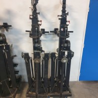 ALT550 + T pour pont - Pied a treuil hauteur : 5,50m - Charge Max : 225Kg ASD -