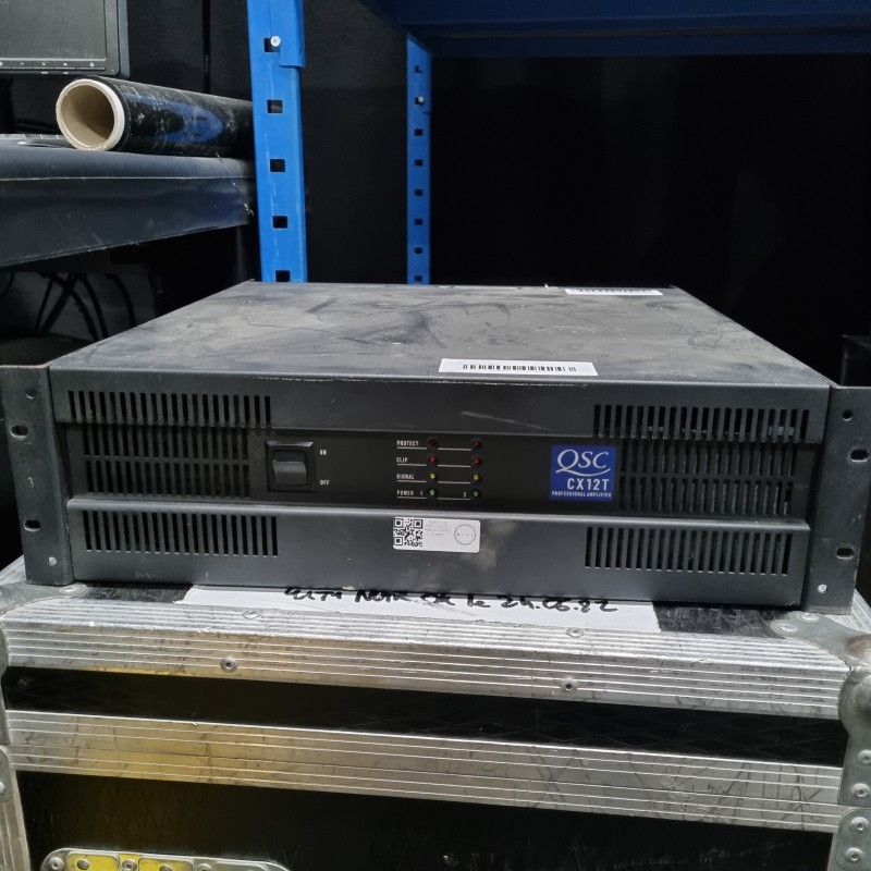 CX12T - Amplificador QSC de 2x700w / 4 ohmios