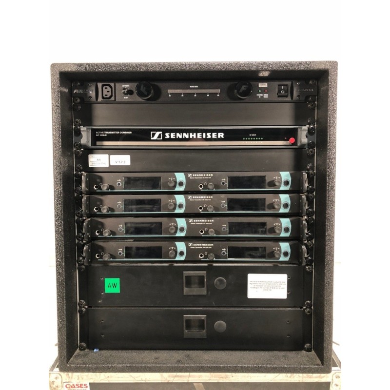 SET OF 08 x EM2000 RACK EAR MONITOR SENNHEISER SET OF 08 x EM2000 RACK EAR MONITOR SENNHEISER