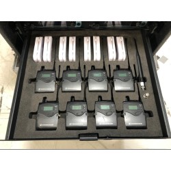 LOT DE 04 x SR2050 +  08 x EK2000 + IE4   RACK EAR MONITOR SENNHEISER