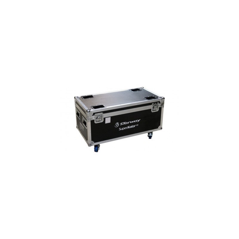 FLIGHT-CASE 8 SUPERKOLOR HD STARWAY