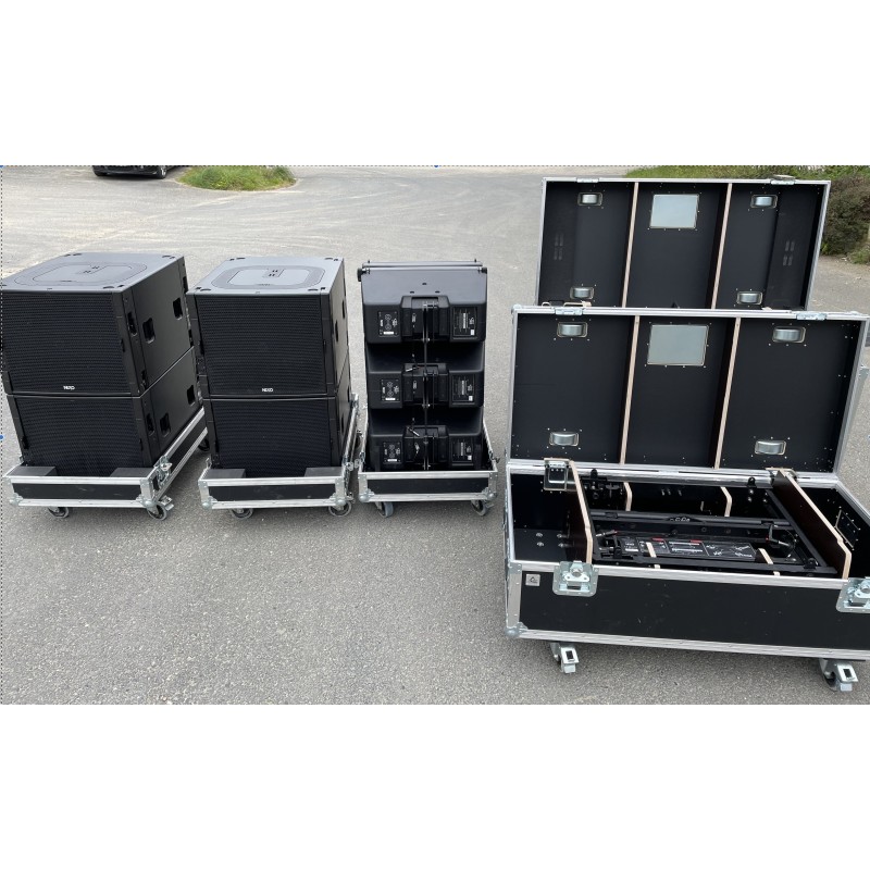 M 10 12 + SUB + NXAMP 4x2 MKII COMPLETE KIT NEXO M 10 12 + SUB + NXAMP 4x2 MKII COMPLETE KIT NEXO
