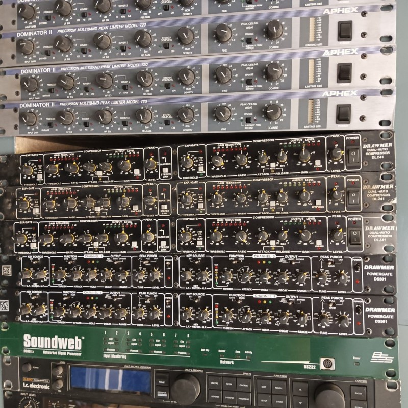 DS501 DRAWMER Noise gate stereo DS501 DRAWMER Noise gate stereo