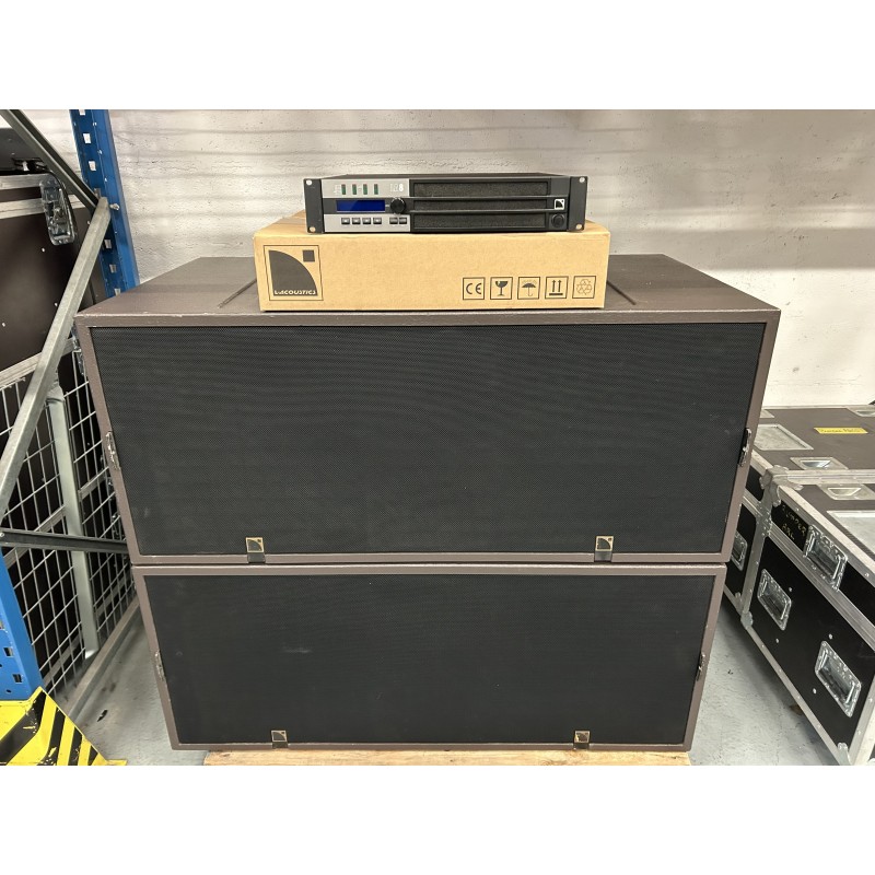 SB28 SUB  + AMPLIFICATEUR PROCESSEUR LA8 L-ACOUSTICS 