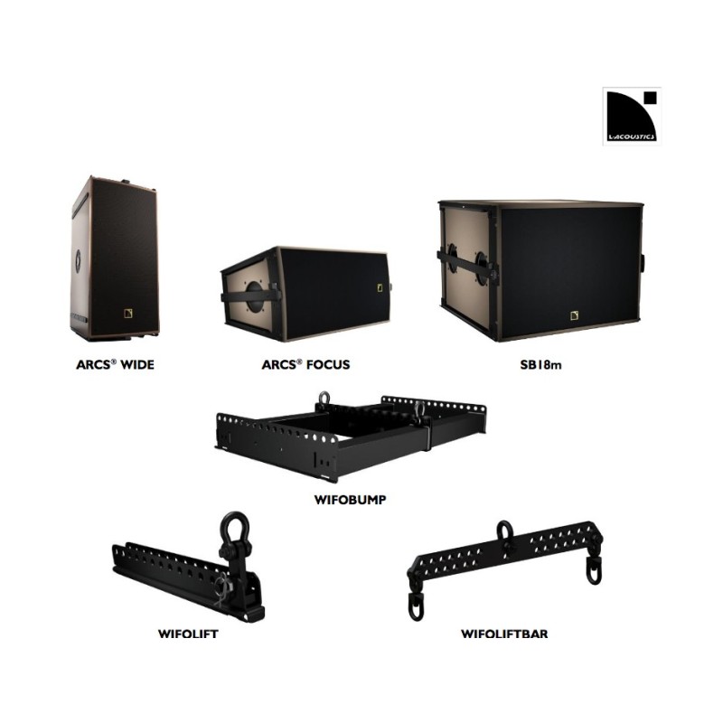 ARCSWIFOBUMPH L-ACOUSTIC BUMEPR HORIZONTAL